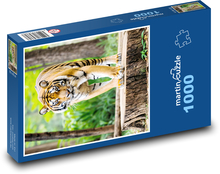 Tiger in the forest Puzzle 1000 pieces - 60 x 46 cm 