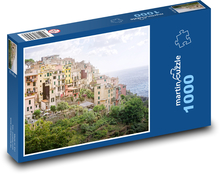 Itálie - Corniglia Puzzle 1000 dílků - 60 x 46 cm