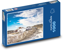 Stará auta Puzzle 1000 dílků - 60 x 46 cm