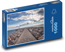 Lighthouse - pier Puzzle 1000 pieces - 60 x 46 cm 