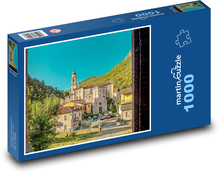 Itálie - Garessio Puzzle 1000 dílků - 60 x 46 cm