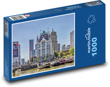 Rotterdam - Weißes Haus Puzzle 1000 Teile - 60 x 46 cm