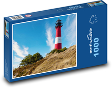 Maják - Severní Německo Puzzle 1000 dílků - 60 x 46 cm