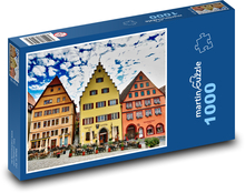 Historic Houses Puzzle 1000 pieces - 60 x 46 cm 