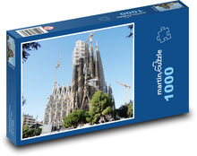 Barcelona - Sagrada Familia Puzzle 1000 Teile - 60 x 46 cm