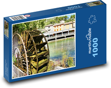 Wasserrad Puzzle 1000 Teile - 60 x 46 cm