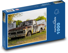 Vyzdvihnutie hrdzavého Puzzle 1000 dielikov - 60 x 46 cm 