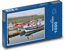 Přístav - kotviště Puzzle 1000 - 60x46 cm