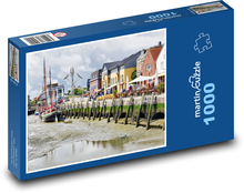 Wieś - zatoka Puzzle 1000 elementów - 60x46 cm