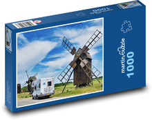Kamper - młyny Puzzle 1000 elementów - 60x46 cm