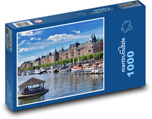 Szwecja - Sztokholm Puzzle 1000 elementów - 60x46 cm