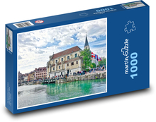 Katedra - Annecy we Francji Puzzle 1000 elementów - 60x46 cm