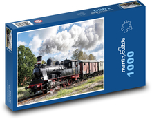 Parný vláčik Puzzle 1000 dielikov - 60 x 46 cm 