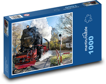 Parní lokomotiva Puzzle 1000 dílků - 60 x 46 cm