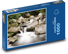 Woda - strumień Puzzle 1000 elementów - 60x46 cm