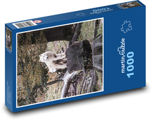 Weißer Wolf Puzzle 1000 Teile - 60 x 46 cm