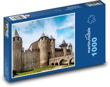 Carcassonne - Francúzsko, hrad Puzzle 1000 dielikov - 60 x 46 cm