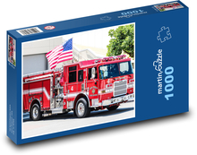 Fire truck Puzzle 1000 pieces - 60 x 46 cm