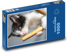 Kot - kotek Puzzle 1000 elementów - 60x46 cm