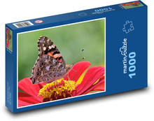 Butterfly on a flower Puzzle 1000 pieces - 60 x 46 cm 