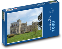 zámek Abbadia - Francie Puzzle 1000 - 60x46 cm