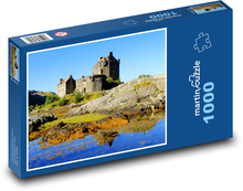 Skotsko - Eilean Donan Hrad Puzzle 1000 dílků - 60 x 46 cm