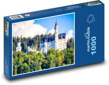 Schloss - Neuschwanstein, Bayern Puzzle 1000 Teile - 60 x 46 cm
