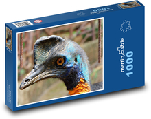 Kasuár - vták Puzzle 1000 dielikov - 60 x 46 cm 