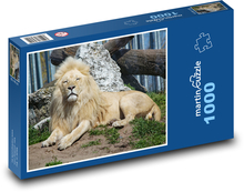 White Lion Puzzle 1000 pieces - 60 x 46 cm 