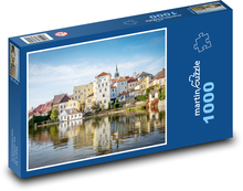 Jindřichův Hradec - Česká republika Puzzle 1000 dílků - 60 x 46 cm