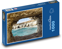 Mořské jeskyně Puzzle 1000 dílků - 60 x 46 cm