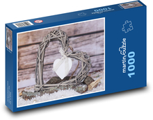 Srdce Puzzle 1000 dílků - 60 x 46 cm