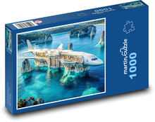 Hotel - Flugzeug Puzzle 1000 Teile - 60 x 46 cm