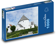 Kostol - Bornholm Puzzle 1000 dielikov - 60 x 46 cm 