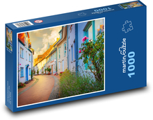 Mesto - východ slnka Puzzle 1000 dielikov - 60 x 46 cm 