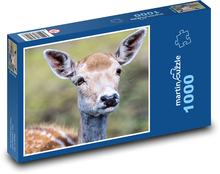 Európska plavá - plavá Puzzle 1000 dielikov - 60 x 46 cm 