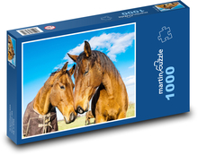 Pferde Puzzle 1000 Teile - 60 x 46 cm