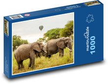 Elefanten Puzzle 1000 Teile - 60 x 46 cm