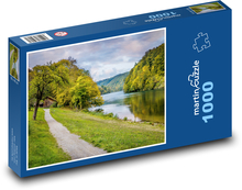 Řeka Rýn - Německo Puzzle 1000 dílků - 60 x 46 cm
