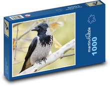 Vták - vrana Puzzle 1000 dielikov - 60 x 46 cm 