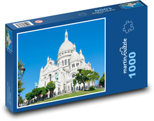 Bazilika Sacré-Coeur Paříž - Francie Puzzle 1000 dílků - 60 x 46 cm