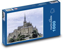 Francúzsko - Mont Saint Michel Puzzle 1000 dielikov - 60 x 46 cm 