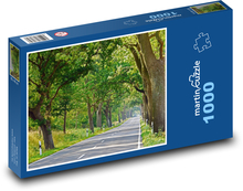 Straße - Allee Puzzle 1000 Teile - 60 x 46 cm