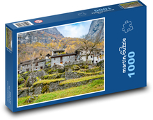 Szwajcaria - Ticino Puzzle 1000 elementów - 60x46 cm