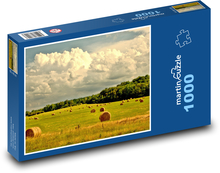 Krajina - pole Puzzle 1000 dielikov - 60 x 46 cm 