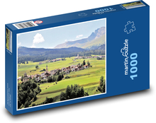 Dediny - Alpy Puzzle 1000 dielikov - 60 x 46 cm 