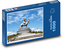 Mongolia - Sculpture Puzzle 1000 pieces - 60 x 46 cm 
