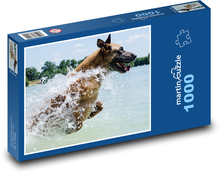 Dog - Belgian Shepherd Dog Puzzle 1000 pieces - 60 x 46 cm