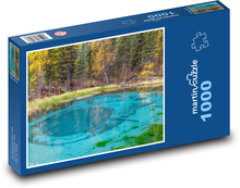 Ałtaj - jezioro Puzzle 1000 elementów - 60x46 cm