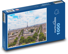 Francie - Paříž Puzzle 1000 dílků - 60 x 46 cm